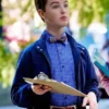 Young Sheldon Iain Armitage Cotton Jacket