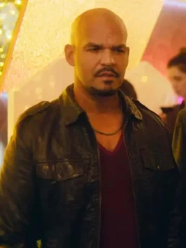 Amaury Nolasco Leather Jacket