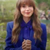Emily In Paris Emily Cooper Blue Blazer