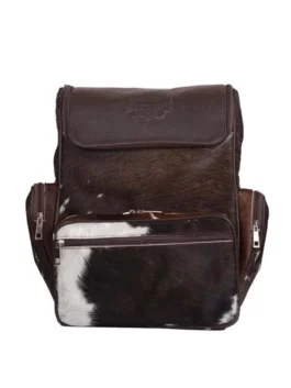 Hairon Cowhide Brown Backpack