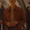 Orphan Black Echoes Krysten Ritter Brown Leather Jacket
