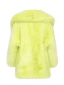 Sabrina Carpenter Eco Fur Coat