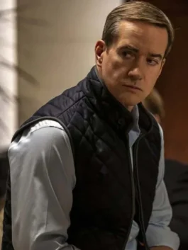 Succession Tom Wambsgans Quilted Vest