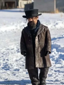 The Thicket Peter Dinklage Leather Coat
