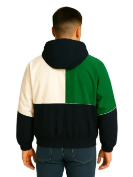 Tommy Jeans Chicago Windbreaker Jacket (Back)