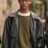 A Good Girl’s Guide to Murder Zach Chen Leather Jacket