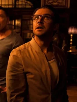 Abigail 2024 Frank Beige Bomber Jacket