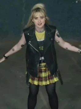 Abigail Kathryn Newton Leather Vest