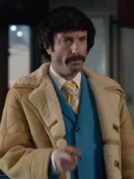 Benny Shearling Leather Coat