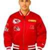 Chiefs Red Bomber MA-1 Jacket