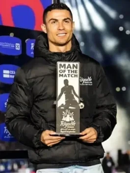 Cristiano Ronaldo Germain FC Riyadh Puffer Jacket