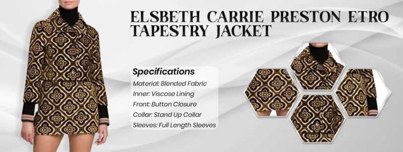 Elsbeth Carrie Preston Etro Tapestry Jacket 