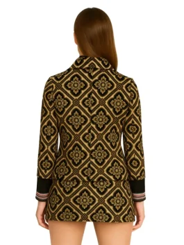 Elsbeth Carrie Preston Etro Tapestry Jacket (Back)