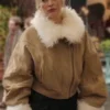 Emily in Paris Camille Shearling Jacket