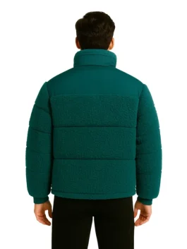 High Pile Nuptse Jacket (back)