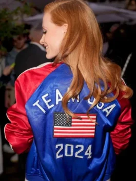 Jessica Chastain USA Team Jacket