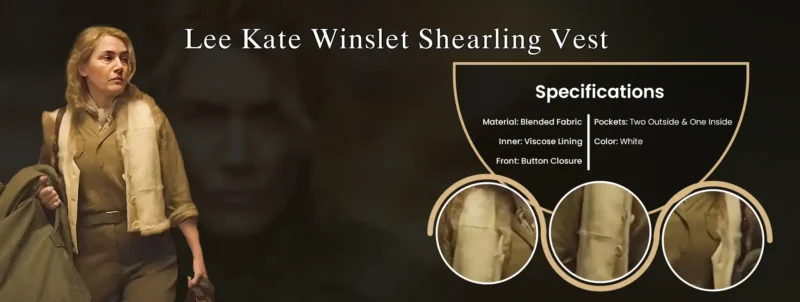 Lee Kate Winslet Shearling Vest
