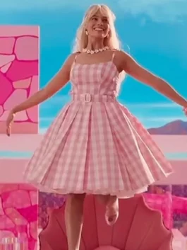 Margot Robbie Pink Dress