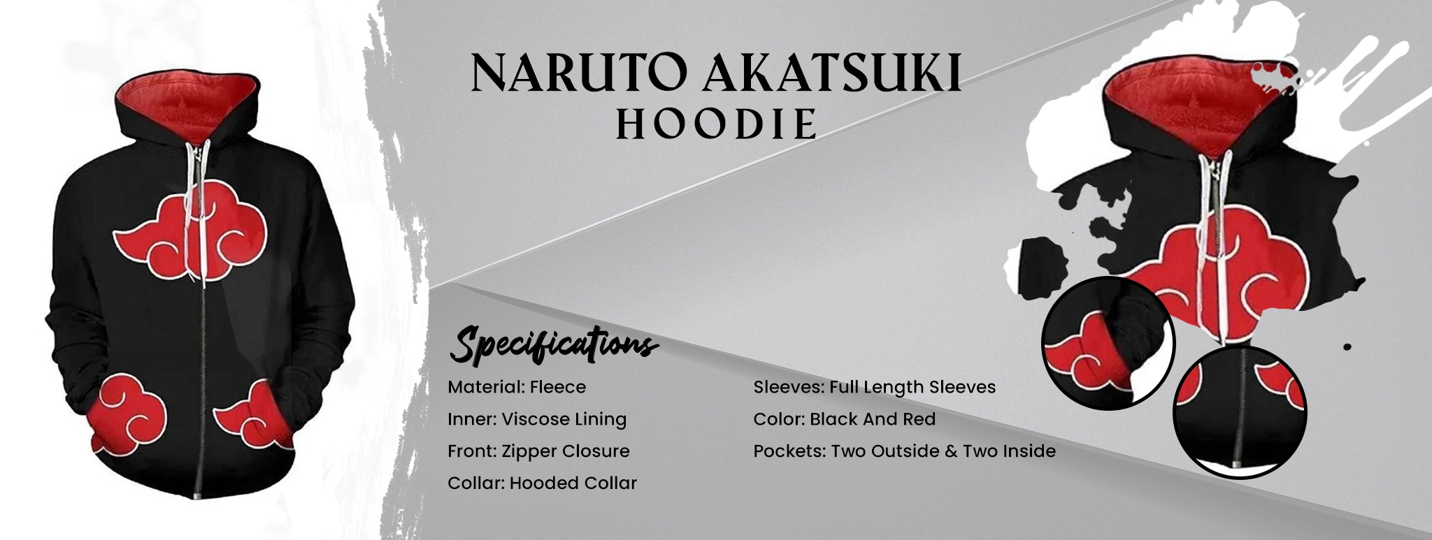 Naruto Akatsuki Hoodie