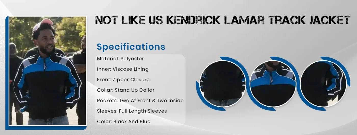 Not Like Us Kendrick Lamar Track Jacket