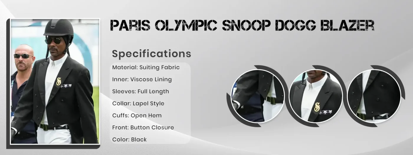 Paris Olympic Snoop Dogg Blazer