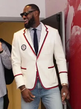 Paris Olympics LeBron James Team USA Blazer