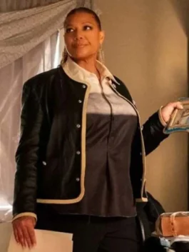 Queen Latifah Black Leather Jacket