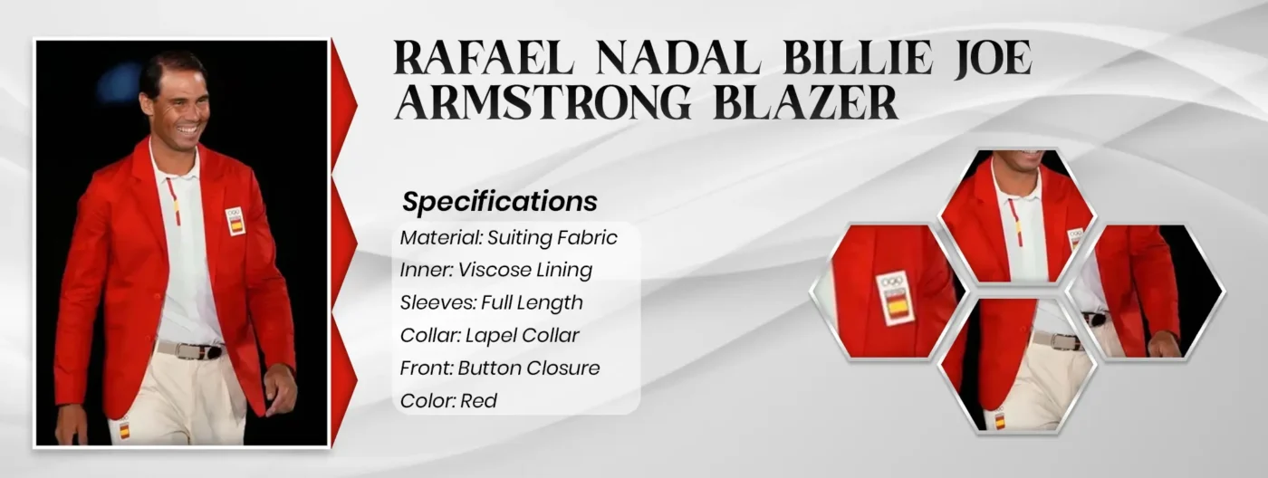 Rafael Nadal Billie Joe Armstrong Blazer
