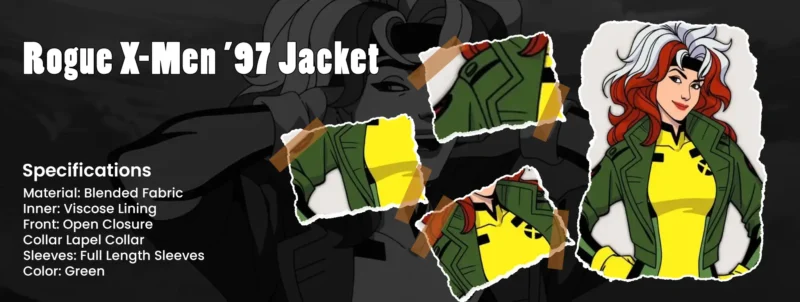 Rogue X-Men &rsquo;97 Jacket 