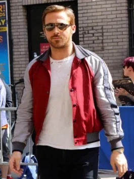 Ryan Gosling Cotton Varsity Jacket