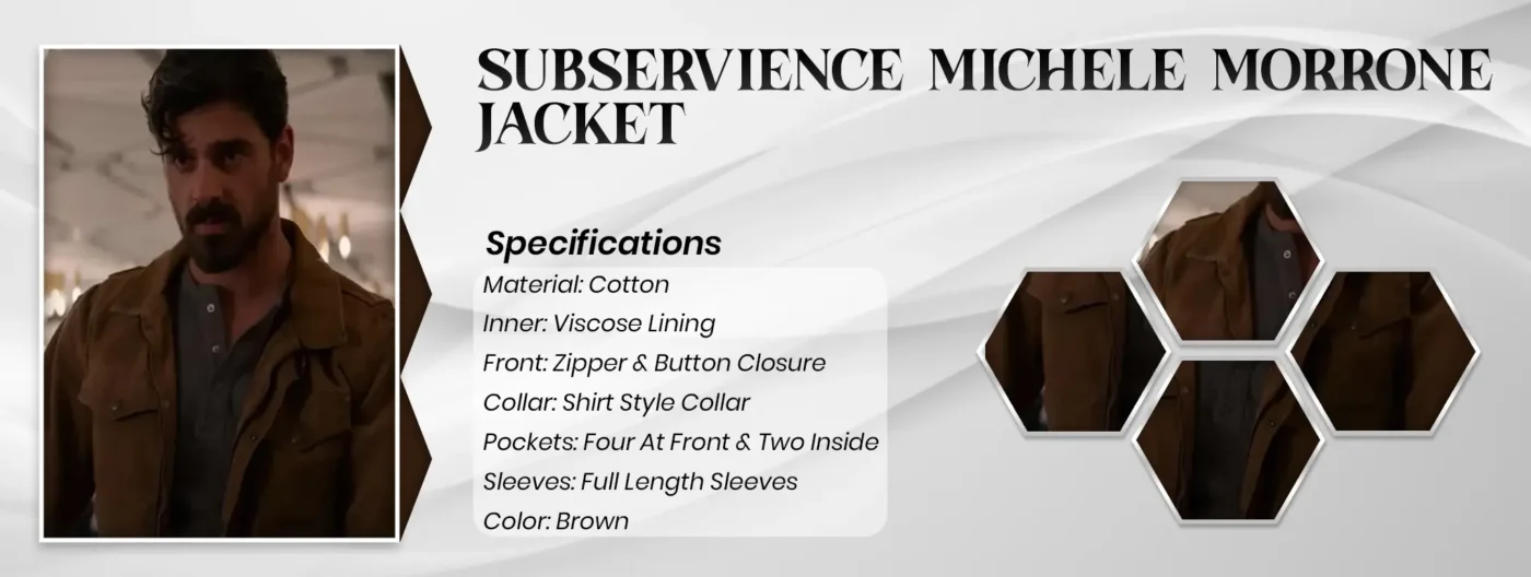 Subservience Michele Morrone Jacket