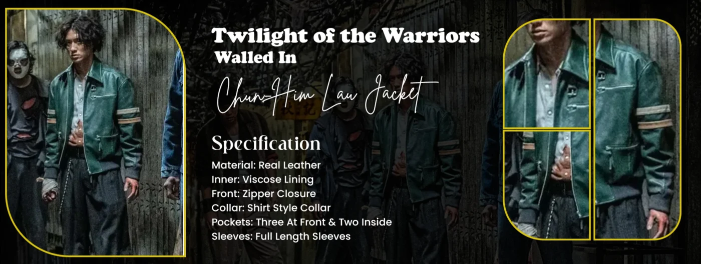 Twilight of the Warriors Walled In Chun-Him Lau Jacket