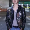 Who Song Jimin Leather Jacket