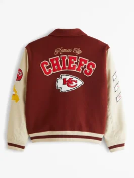 Abercrombie 2024 Kansas City Chiefs Varsity Jacket