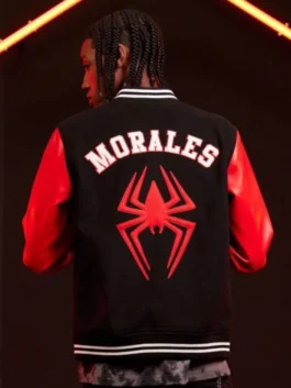 Across The Spider Verse Miles Morales Varsity Jacket