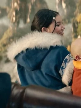 Avatar The Last Airbender 2024 Katara Vegan Fur Coat