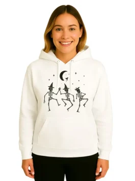 Dancing Skeleton Halloween Hoodie
