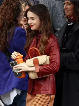 Emily Cooper Leather Jacket