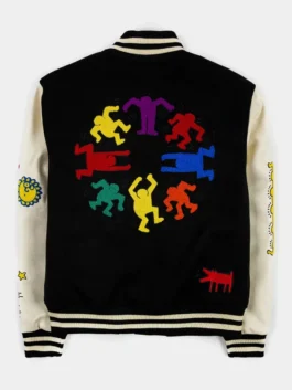Keith Haring Varsity Jacket