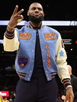 LeBron James NBA Varsity Jacket