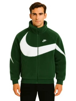 Nike Big Swoosh Reversible Boa Jacket