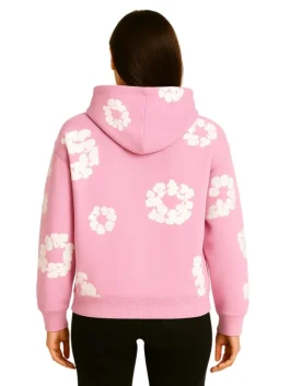 Pink Tears Hoodie (Back)