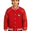 Relaxed Padded Varsity Jacket