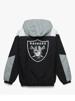 Starter Raiders Pullover Jacket back