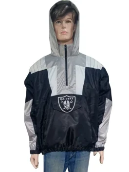Starter Raiders Pullover Jacket front pose