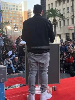 Walk Of Fame American Rapper Black Jacket