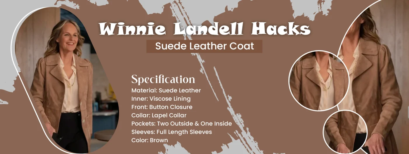 Winnie Landell Hacks Suede Leather Coat
