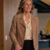 Winnie Landell Hacks Suede Leather Coat