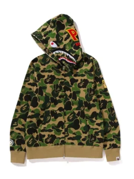 ABC Camo Double Shark Full Zip Hoodie