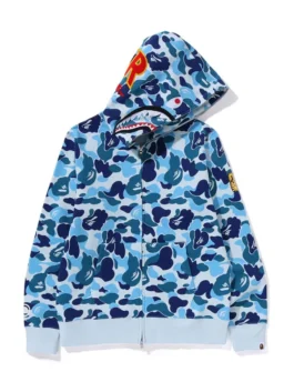 ABC Camo Shark Full Zip Hoodie